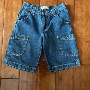 Signature by Levi Strauss Kids Blue Cargo Shorts